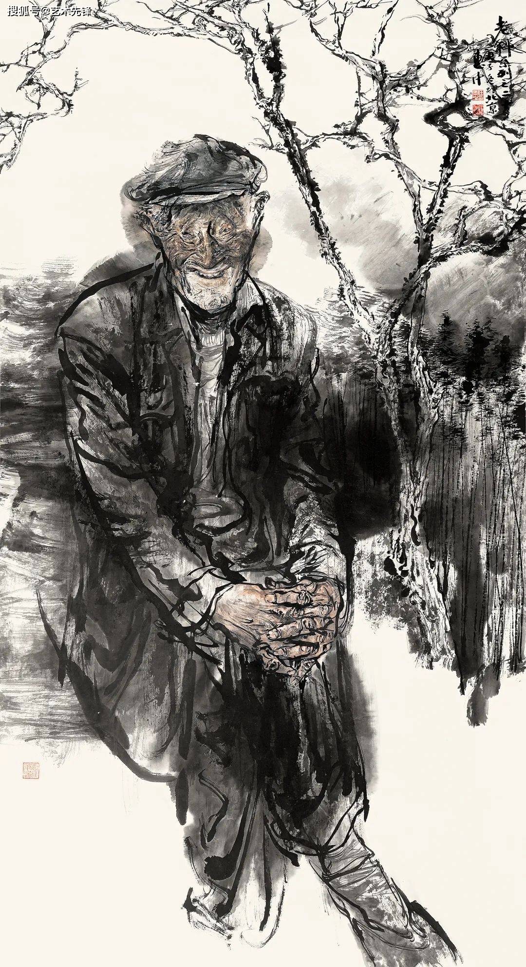 任惠中作品《老乡系列之二十》任惠中作品《康巴汉子之十一》任惠中