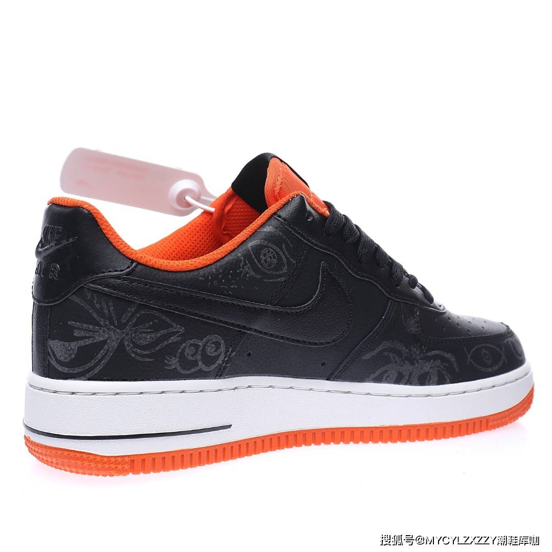 图标 2021恶作剧之夜万圣节耐克Nike Air Force 1 '07 空军一号运动板鞋 DC8891-001