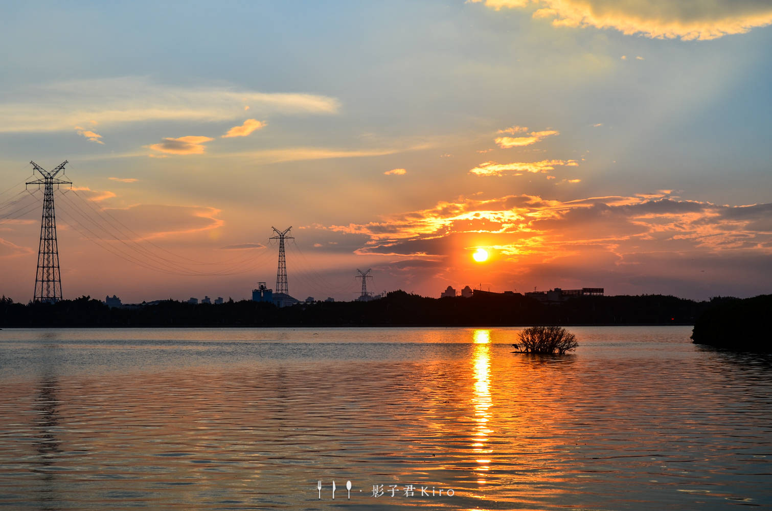 白鹭洲|厦门白鹭洲，记录一次风云变幻的绝美夕阳！你不一定见过