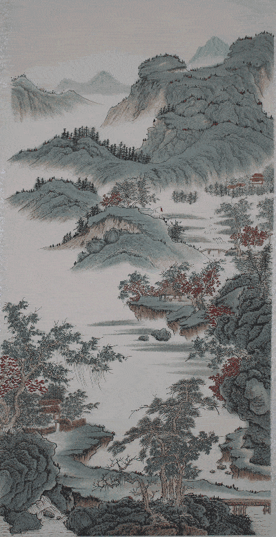 山水画画家——赵子文_泰山_山东_大奖
