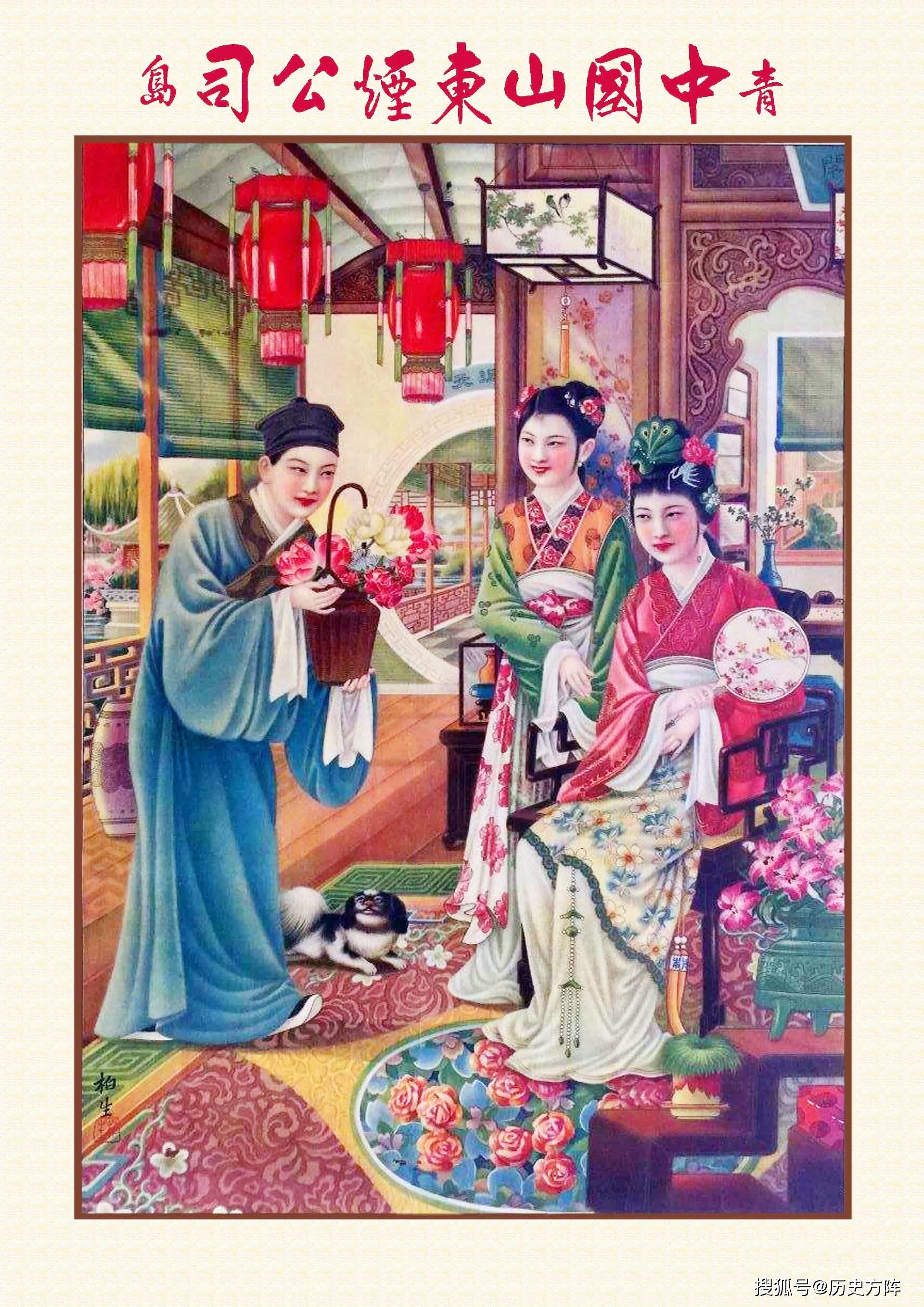 那个年代戏曲和小说人物年画深受人们的喜爱