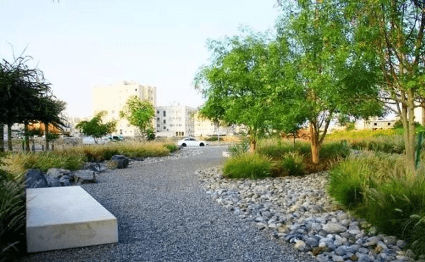 砂砾石景观肌理