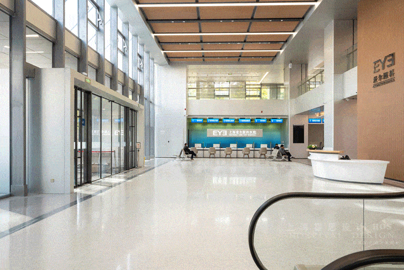 落沪16年上海爱尔眼科医院新院设计打造35000㎡高标准项目