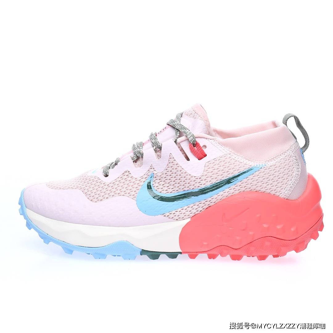 Red Nike Air Zoom Wildhorse 7 Pink/Blue/Green/Red CZ1864-600 DM9470-700