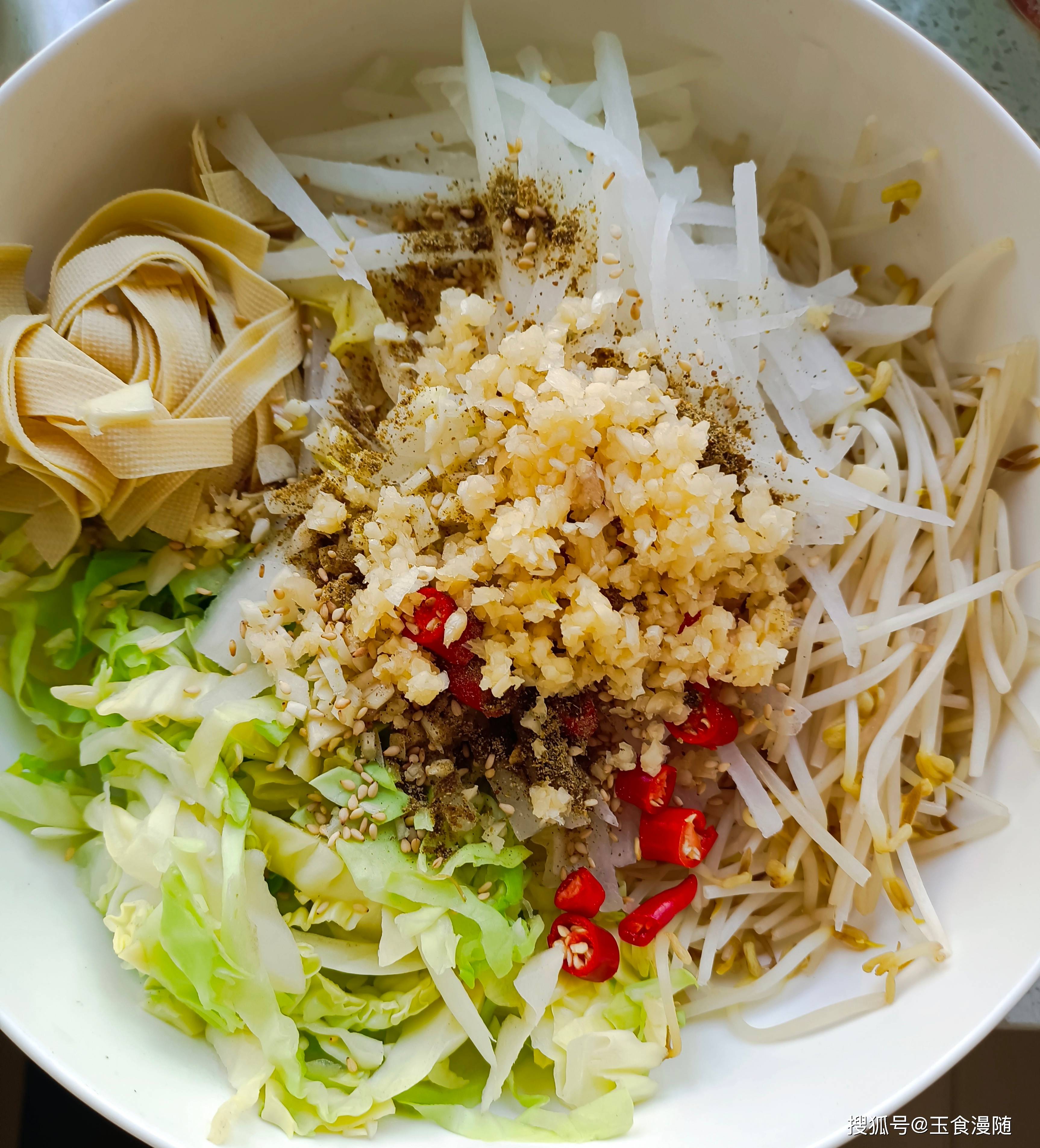 减重菜之芝麻酱凉拌菜_白萝卜_白芝麻_斤数