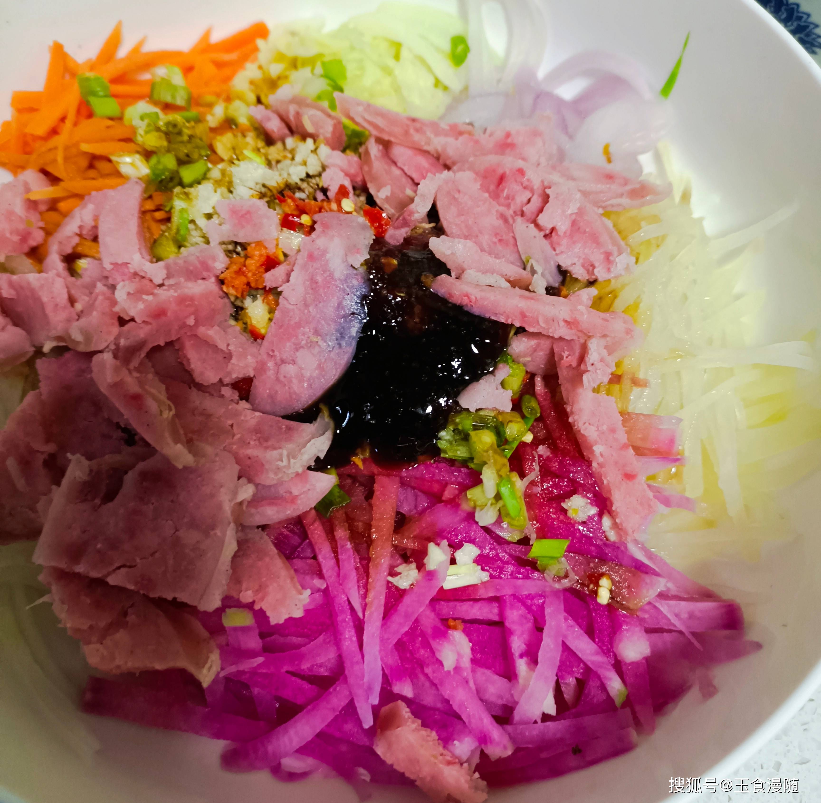 减重菜之二芝麻酱凉拌菜