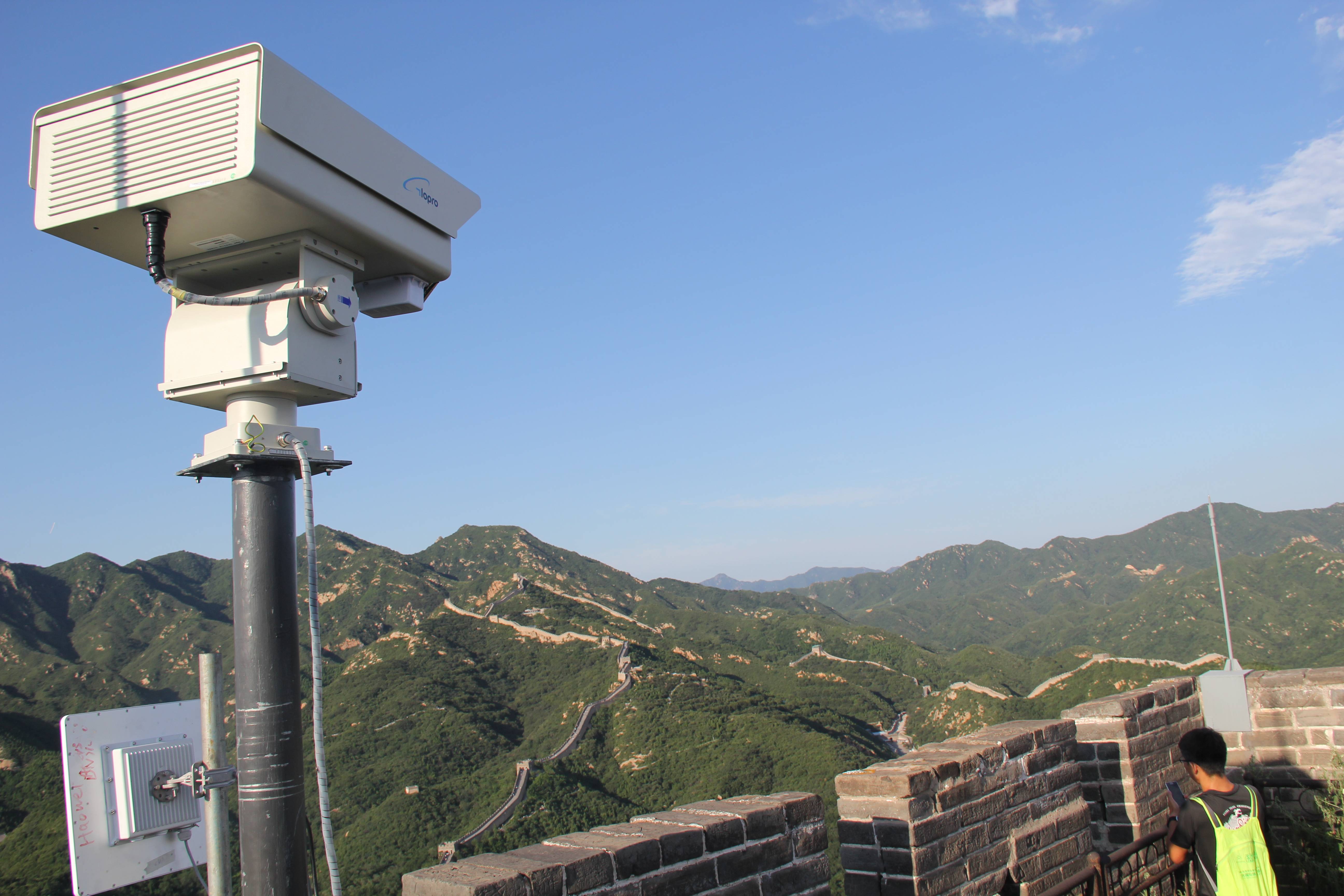 高普乐助力《八达岭长城》高点监控系统建设_世界_图像_远距离