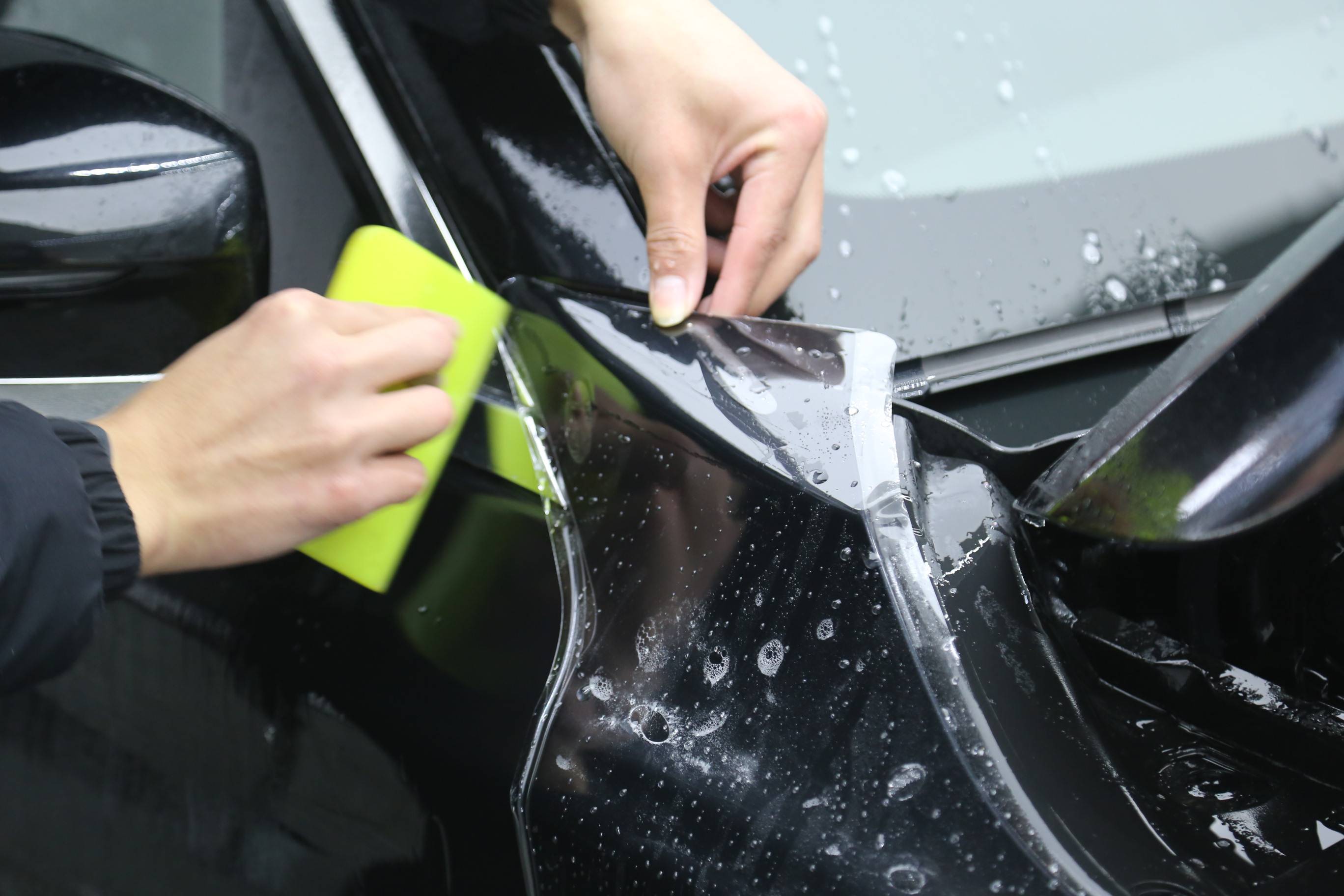 宝马七系济南欧瑟全车装贴xpel隐形车衣汽车保护膜