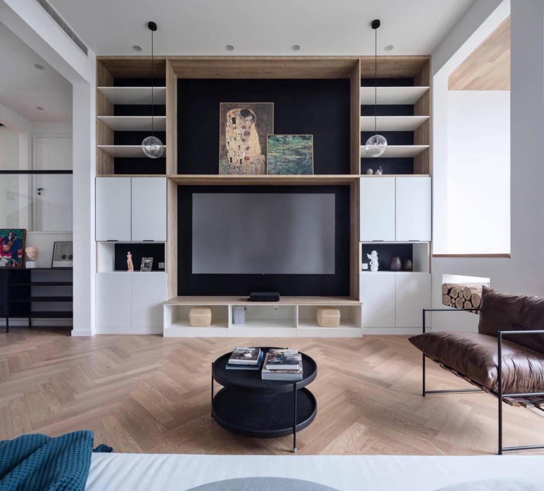 2021潮流客厅现代简约风格图片大全