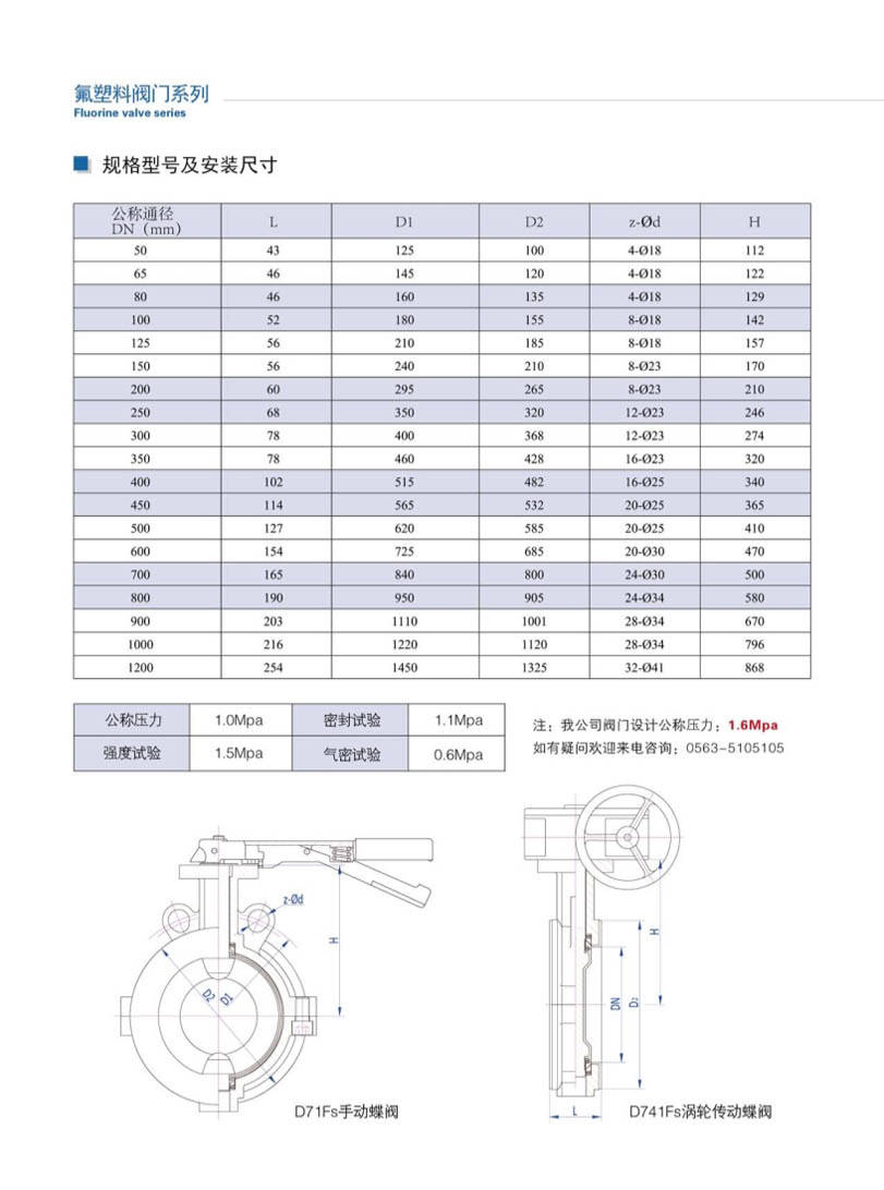 安徽凯跃泵阀有限公司产品说明书