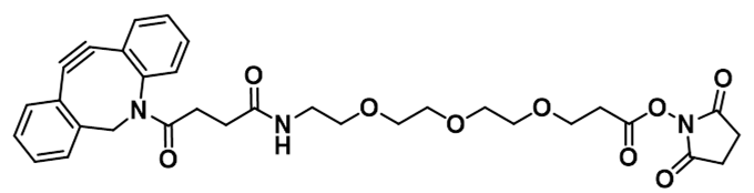 dbcopeg3nhsester2163772163二苯並環辛炔三聚乙二醇琥珀酰亞胺酯