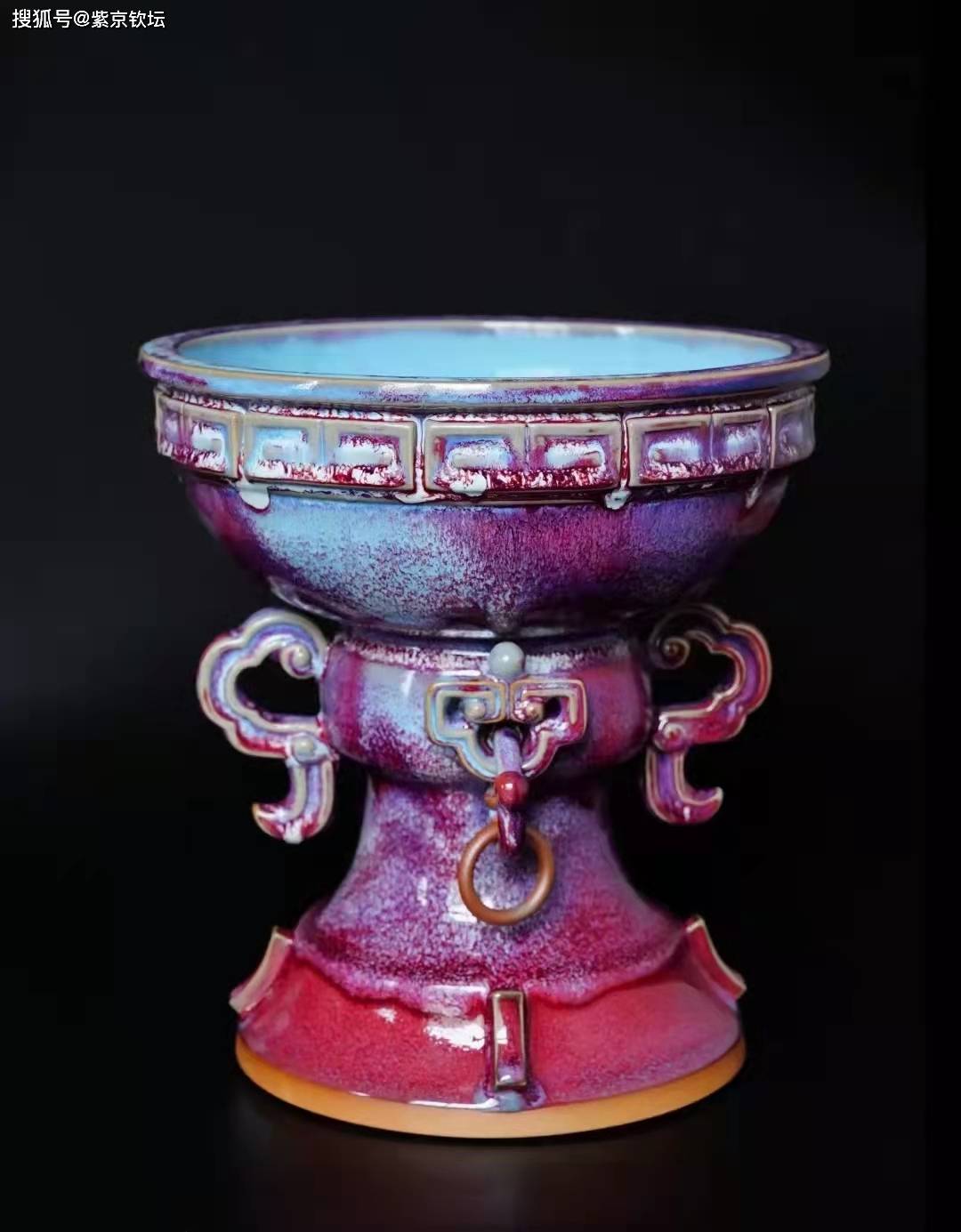 孔家钧窑国粹经典国礼作品大师手签