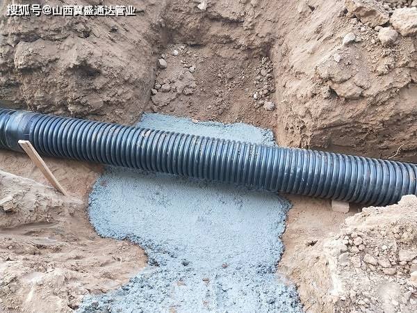 山西冀盛通达管业忻州波纹管工地纪实,忻州工地波纹管施工细节及详情.