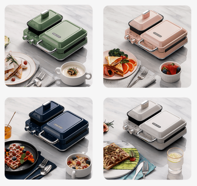 小熊|创融麦麦暖心分享|工作再忙也别忘了吃早餐!4款多士炉轻松搞定