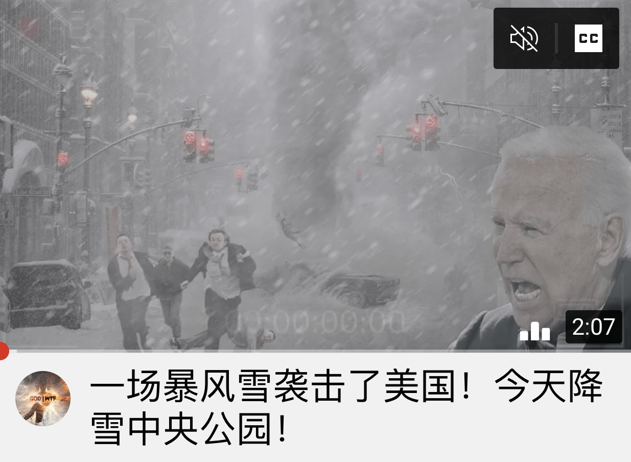 拜登|残酷的雪景，惨兮兮的美感