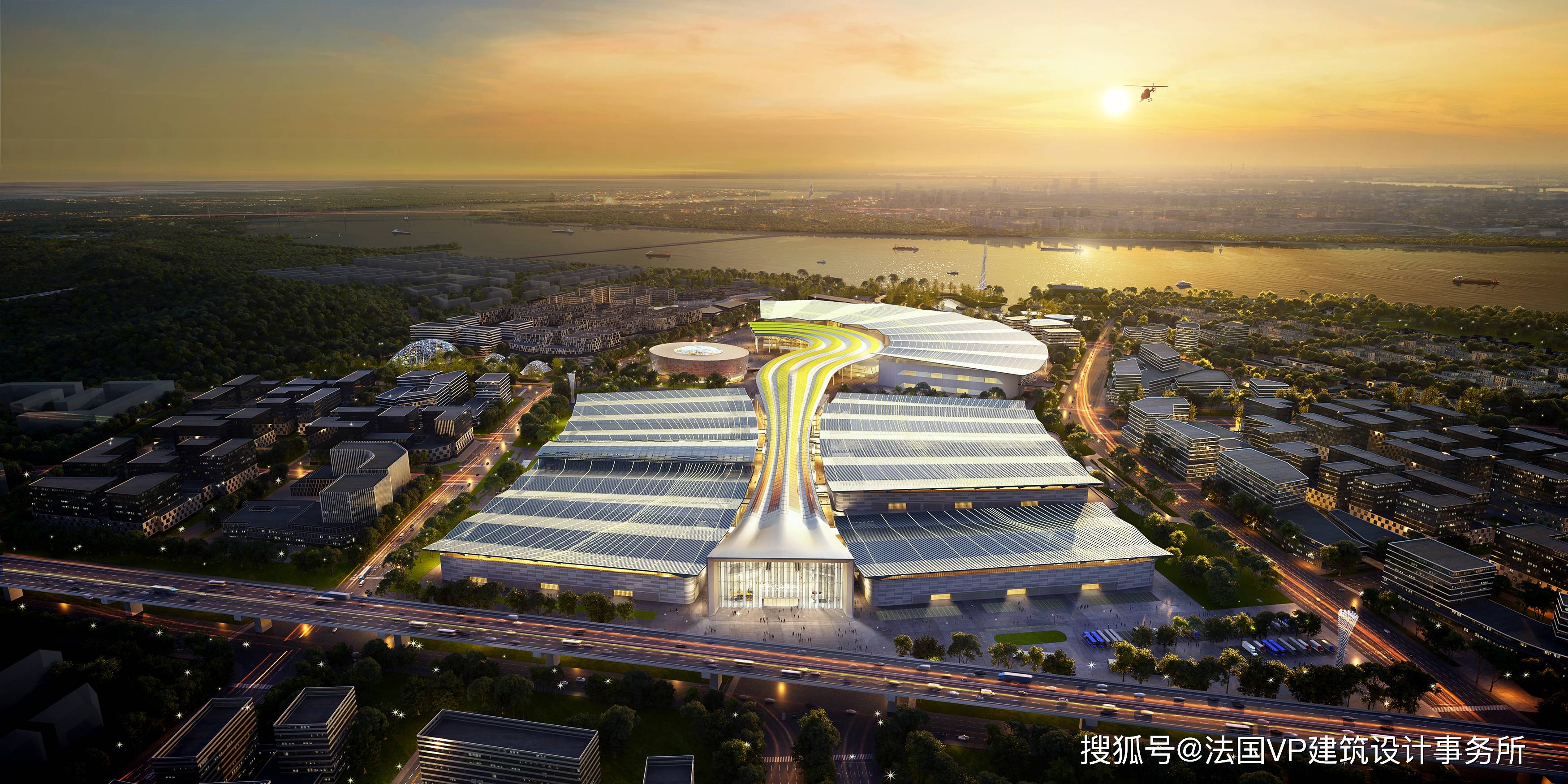 法国vp签署杭州大会展中心一期项目设计合同