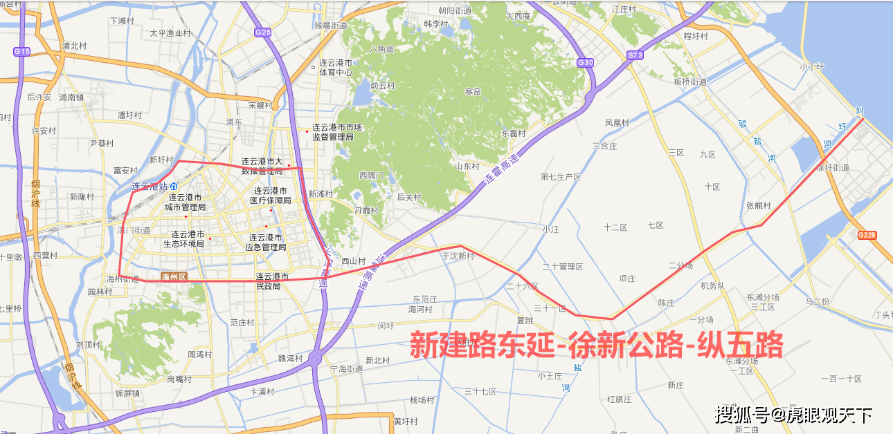 连云港602路线路图图片