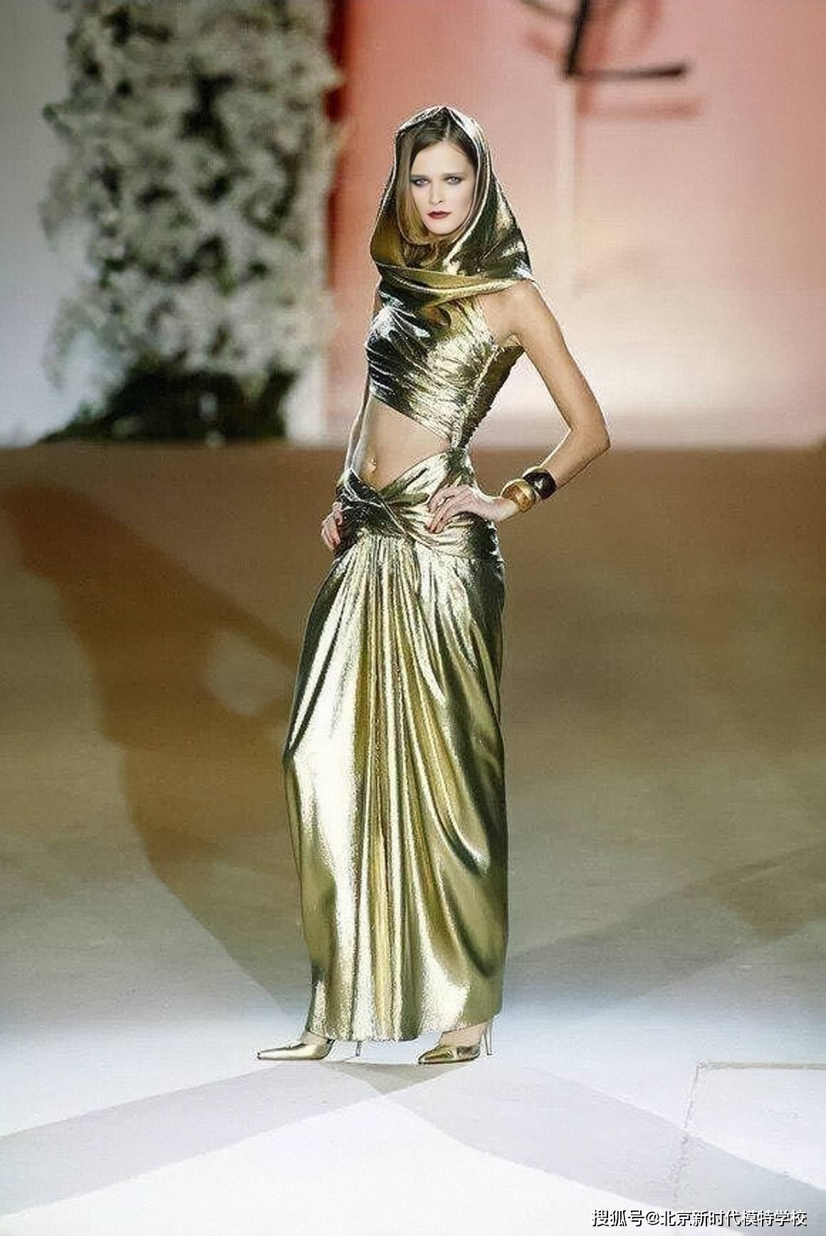 超模们不一样的台步