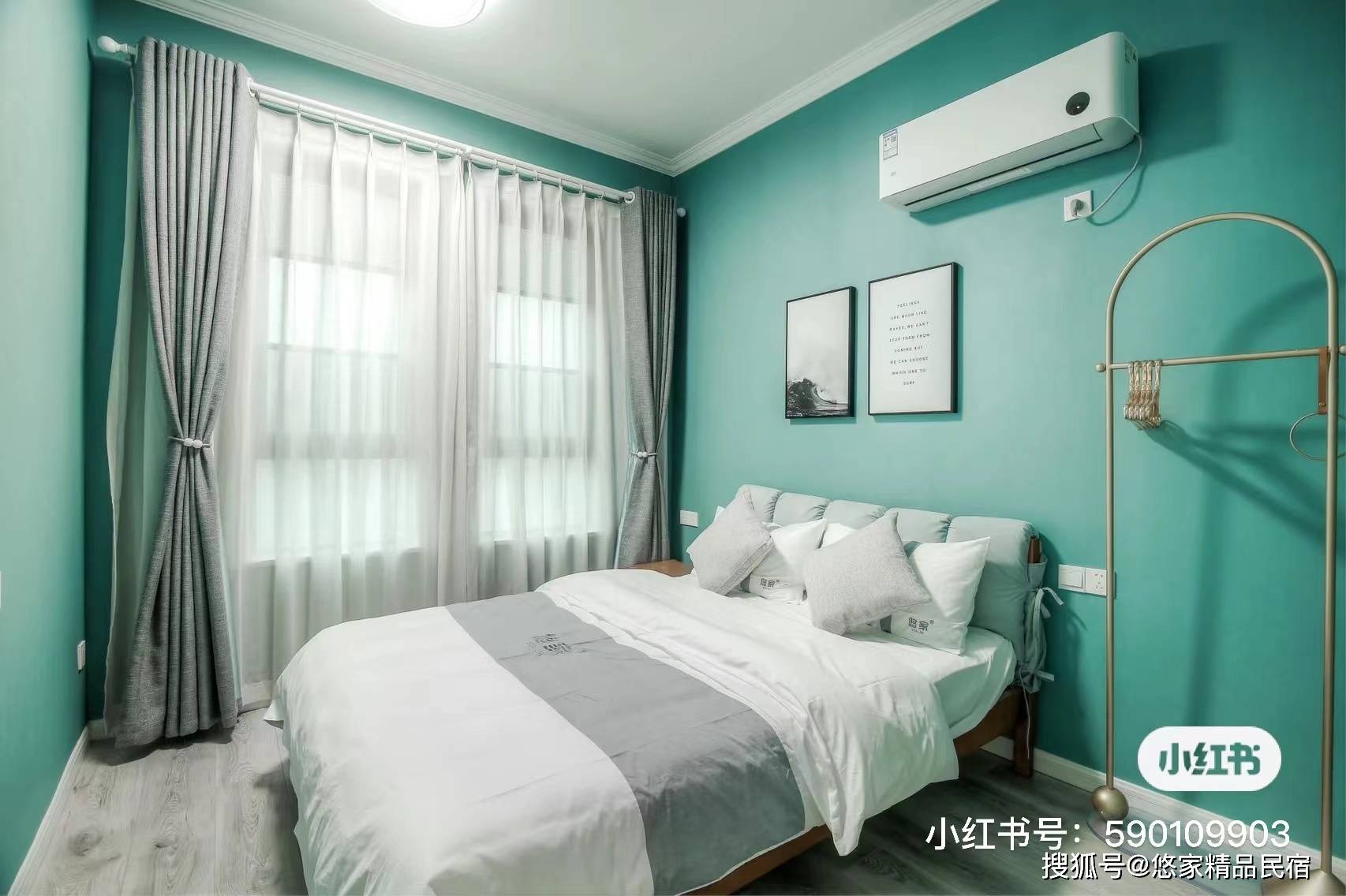 武汉悠家民宿:汉口网红民宿薄荷绿系超清爽-搜狐大视野-搜狐新闻
