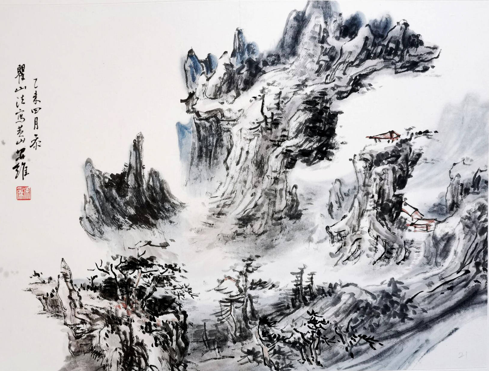 山水画|中国画 | 安为年山水画作品赏析