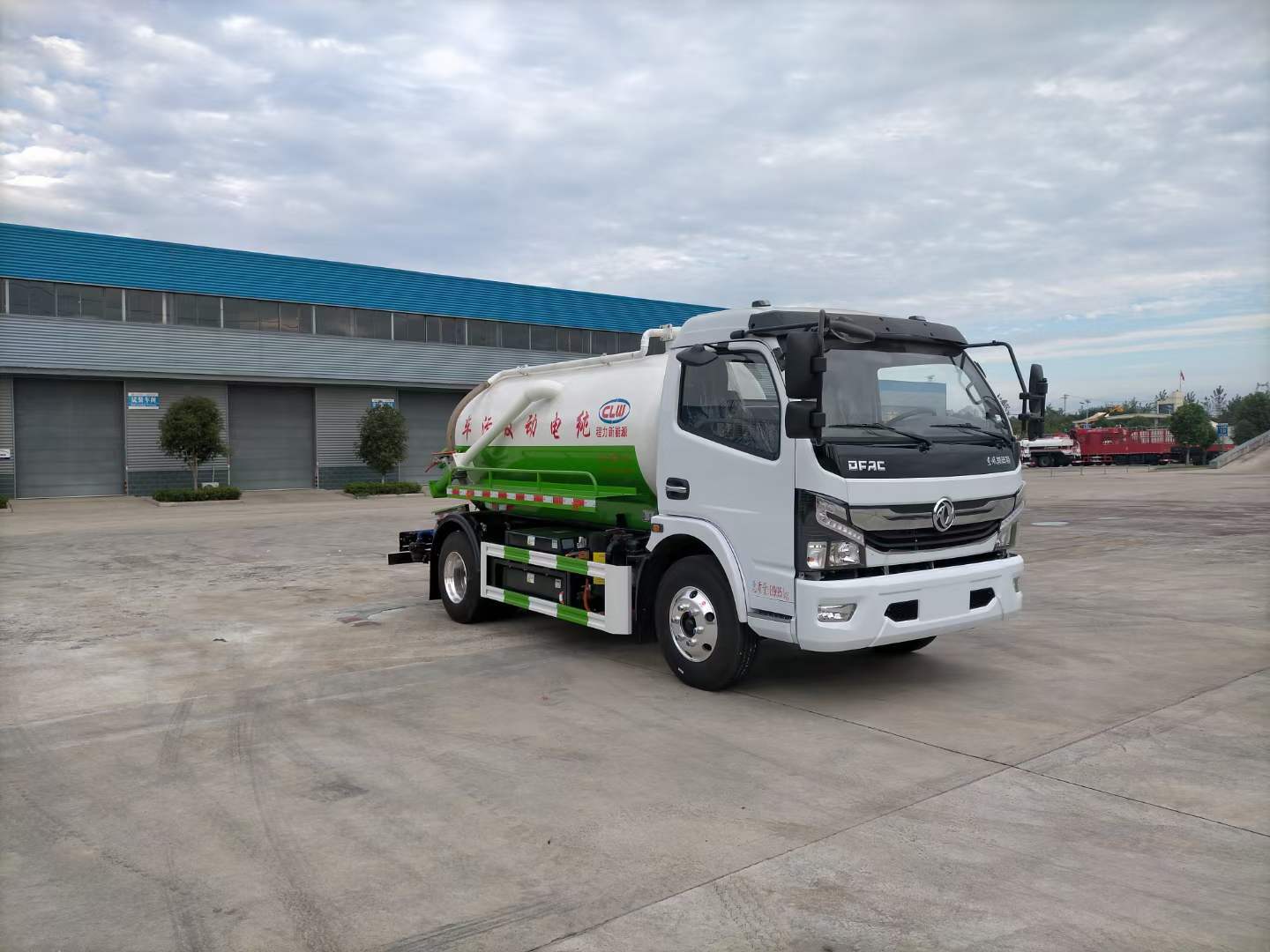 东风凯普特纯电动5方吸污车