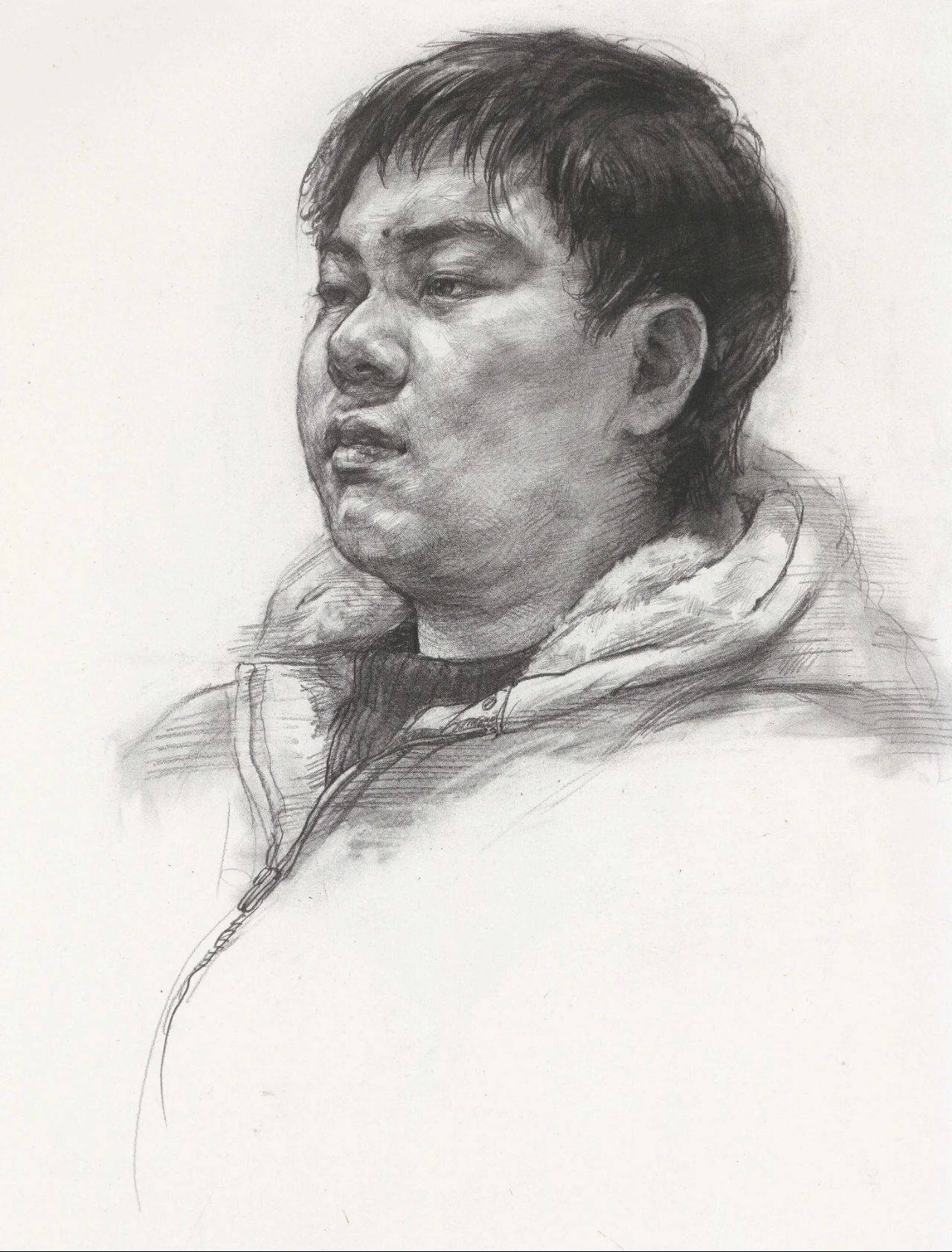 历年国美素描头像高分卷