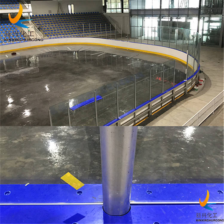 防撞围栏界墙标准场地耐冲击围栏带钢化玻璃3060比赛围栏