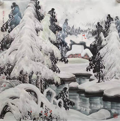 著名画家赵立斌