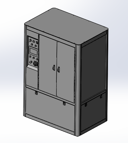 钣金机柜3d模型资源推荐下载