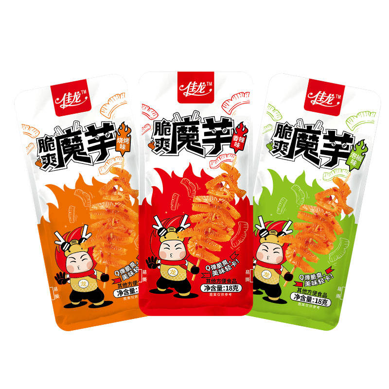 食品|辣味零食风潮涌动 佳龙‘脆爽魔芋’点燃消费热潮