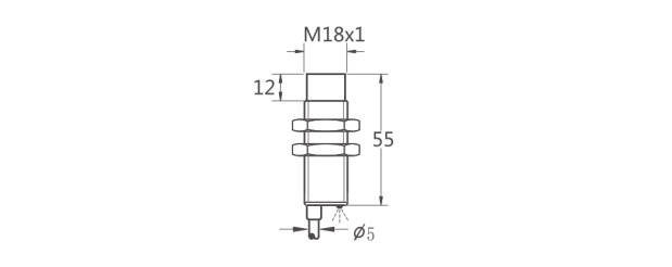 接线|耐高温接近开关M18-TZAP6X