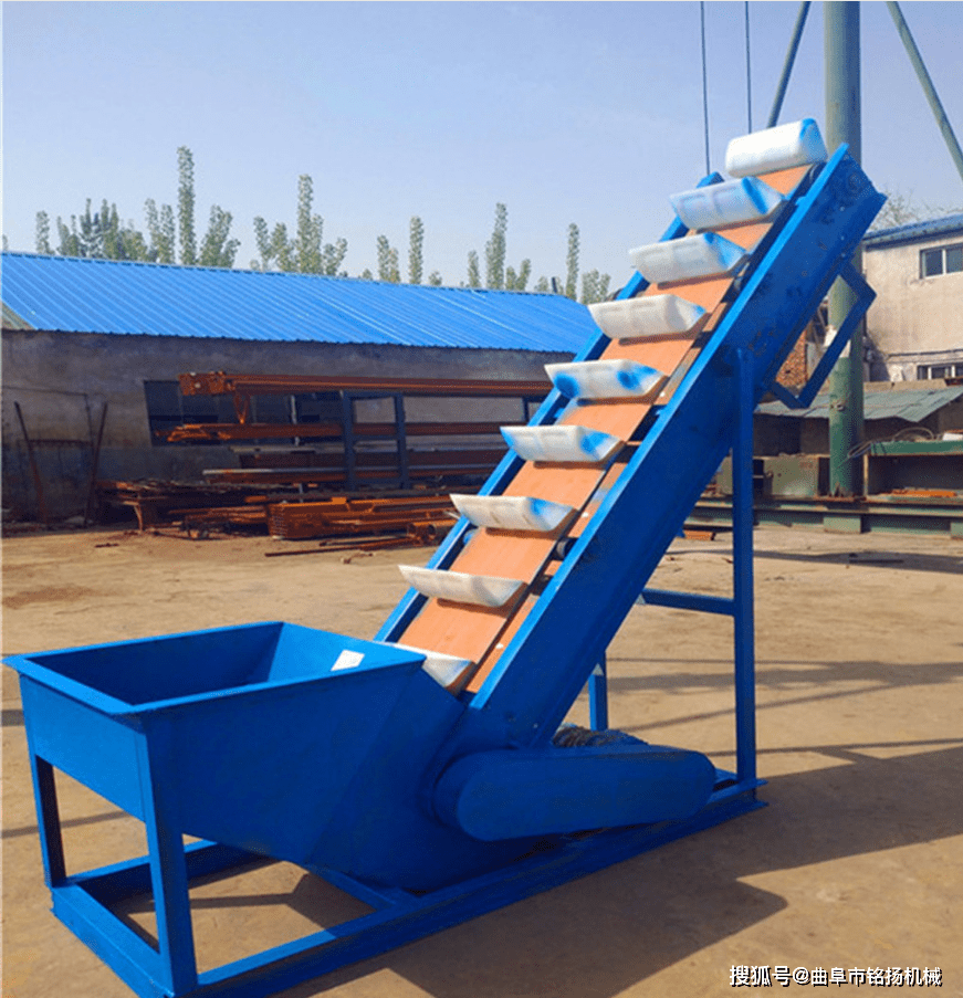 碳钢环链斗提机提沙用斗式提上机自动卸料单斗上料机