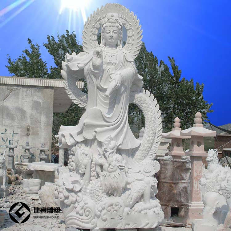 石雕观音菩萨石像样式介绍及图片