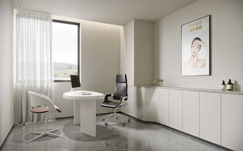 整形医院装修设计效果图如何过审选择专业医美空间设计公司