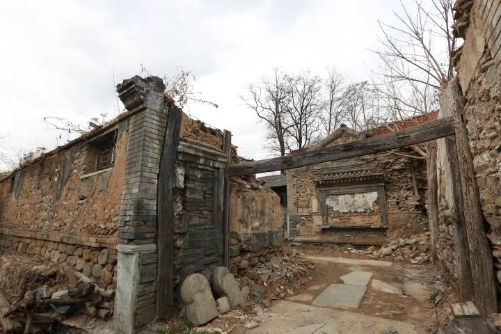 週末踏青古村南窖_王家大院_過街樓_仁義