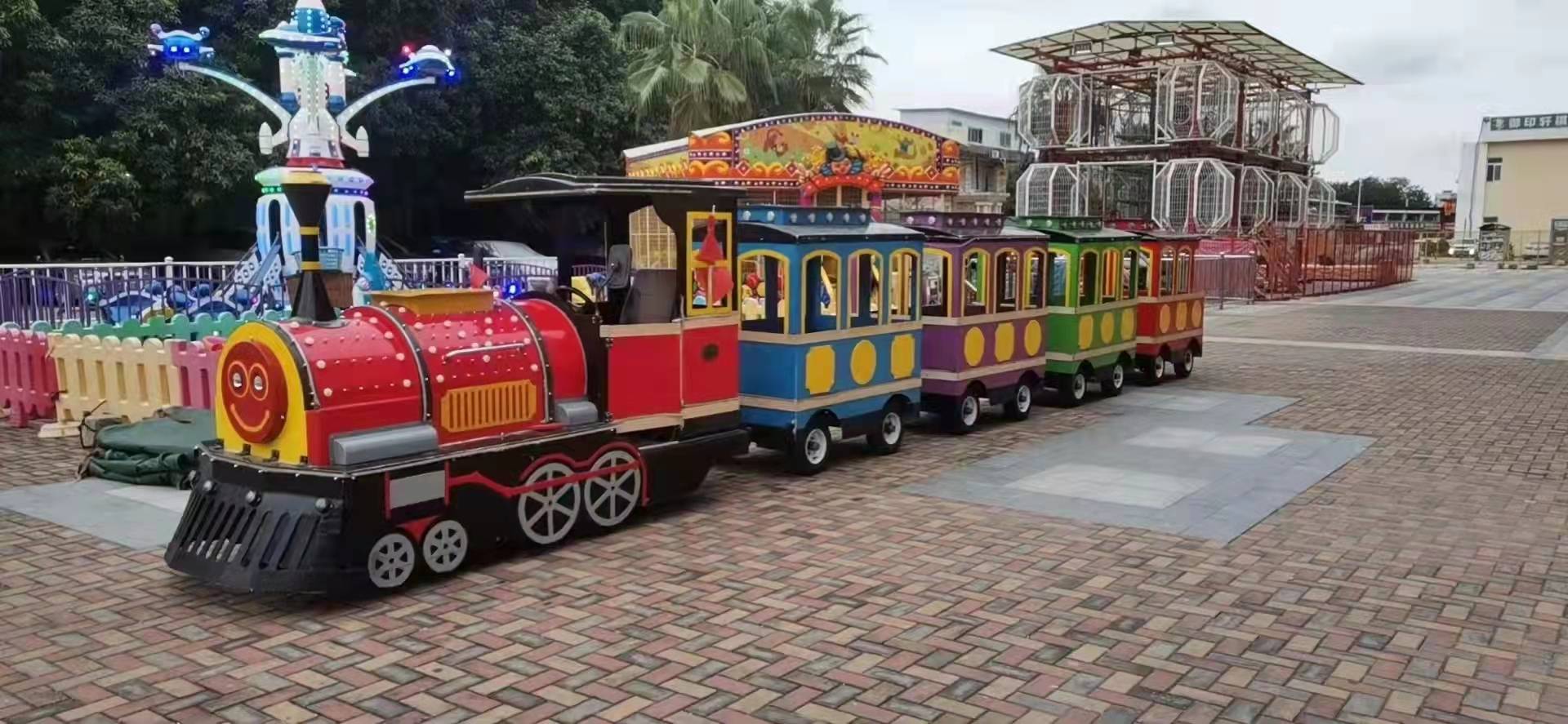 广州东莞托马斯观光小火车出租深圳儿童小火车租赁大型户外游乐设备