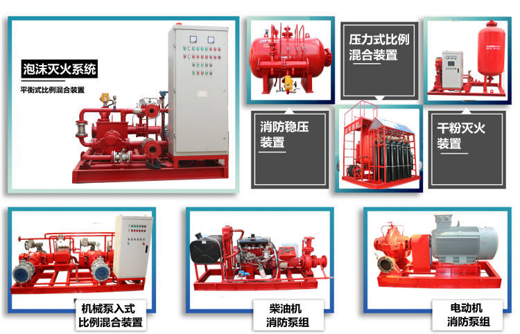 7)適用範圍廣,可應用於消防車,船舶或固定式泡沫系統的泡沫液比例混合