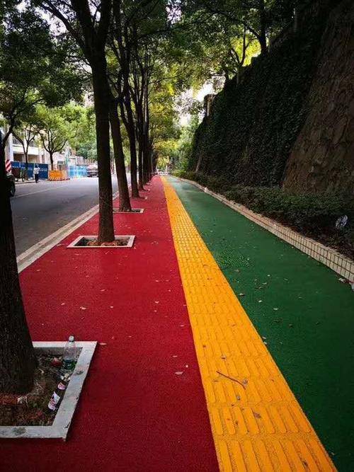 彩色冷拌沥青混合料路面性能特点及彩青用途