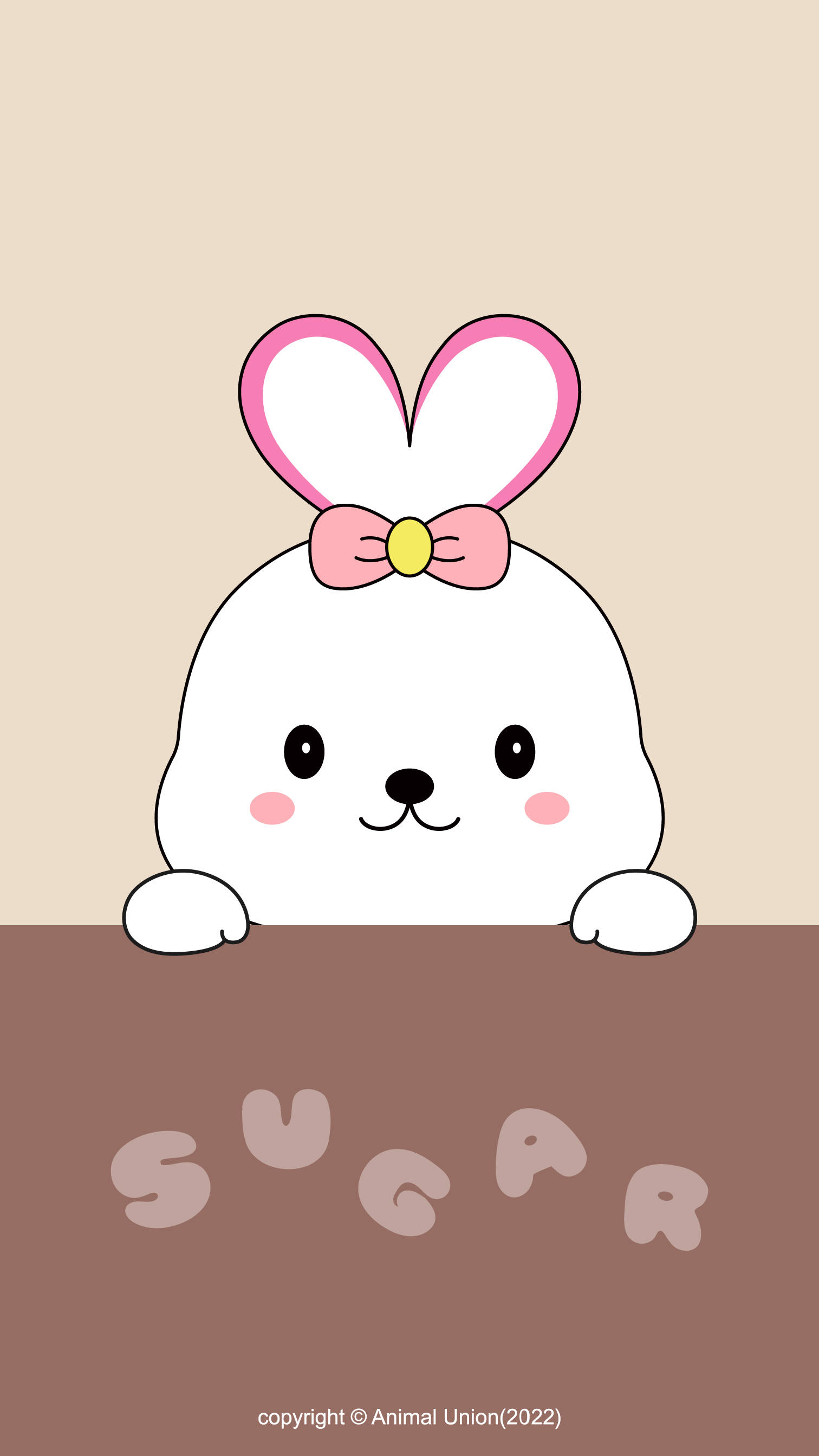 动物大联盟sugar甜心(爱心兔系列壁纸)锁屏 桌面,懂你,更懂生活!