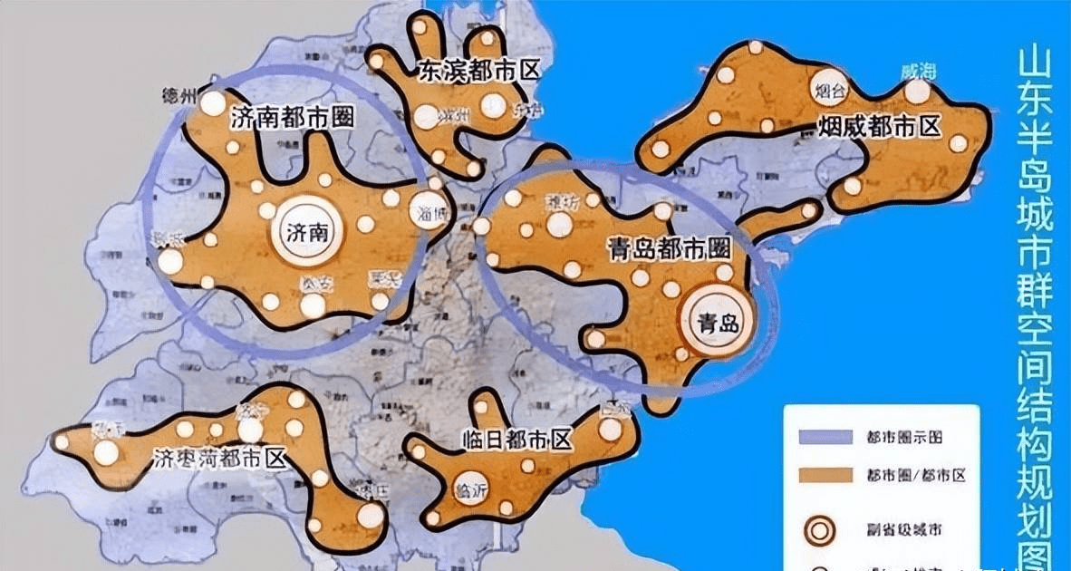 目前在五大国家都市圈当中,基本已经涵盖着华东华南,中部与西南西北