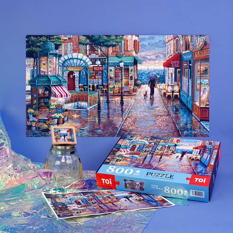 拼图推荐291toi图益x人文风景系列雨中漫步