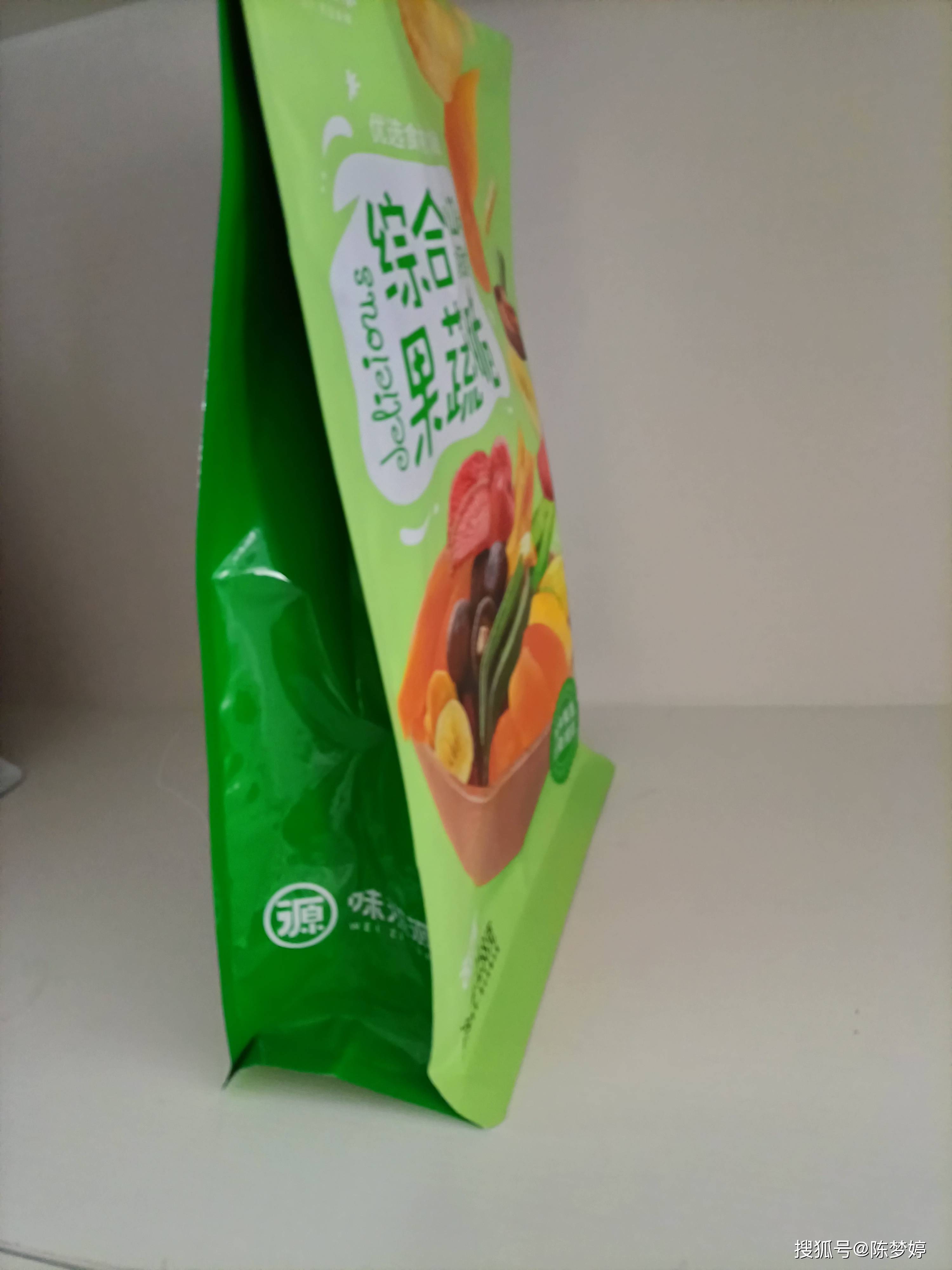 果蔬脆包装袋果蔬脆食品包装袋综合果蔬脆自封自立食品拉链包装袋厂家
