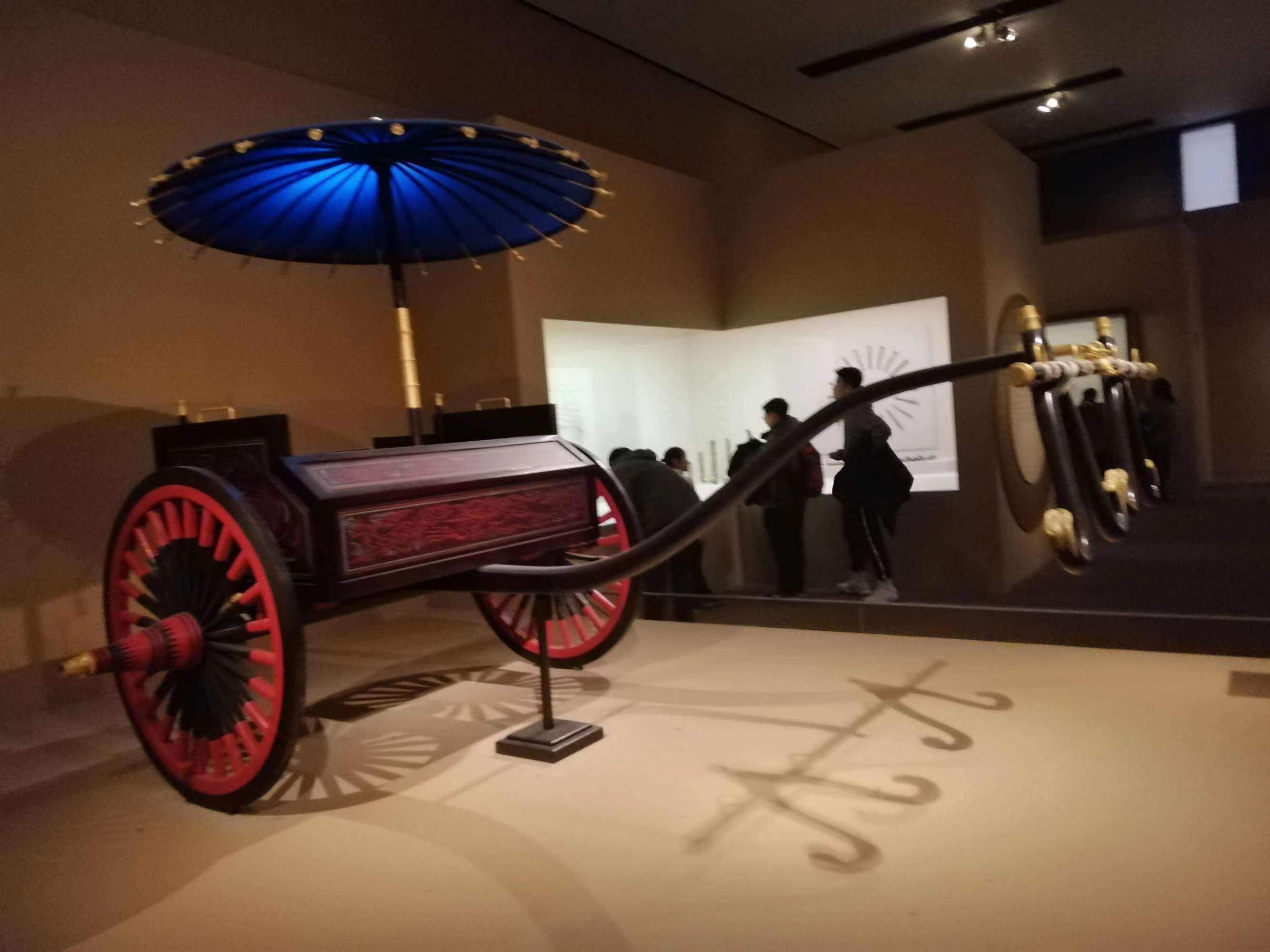 中国古代豪华马车内部图片