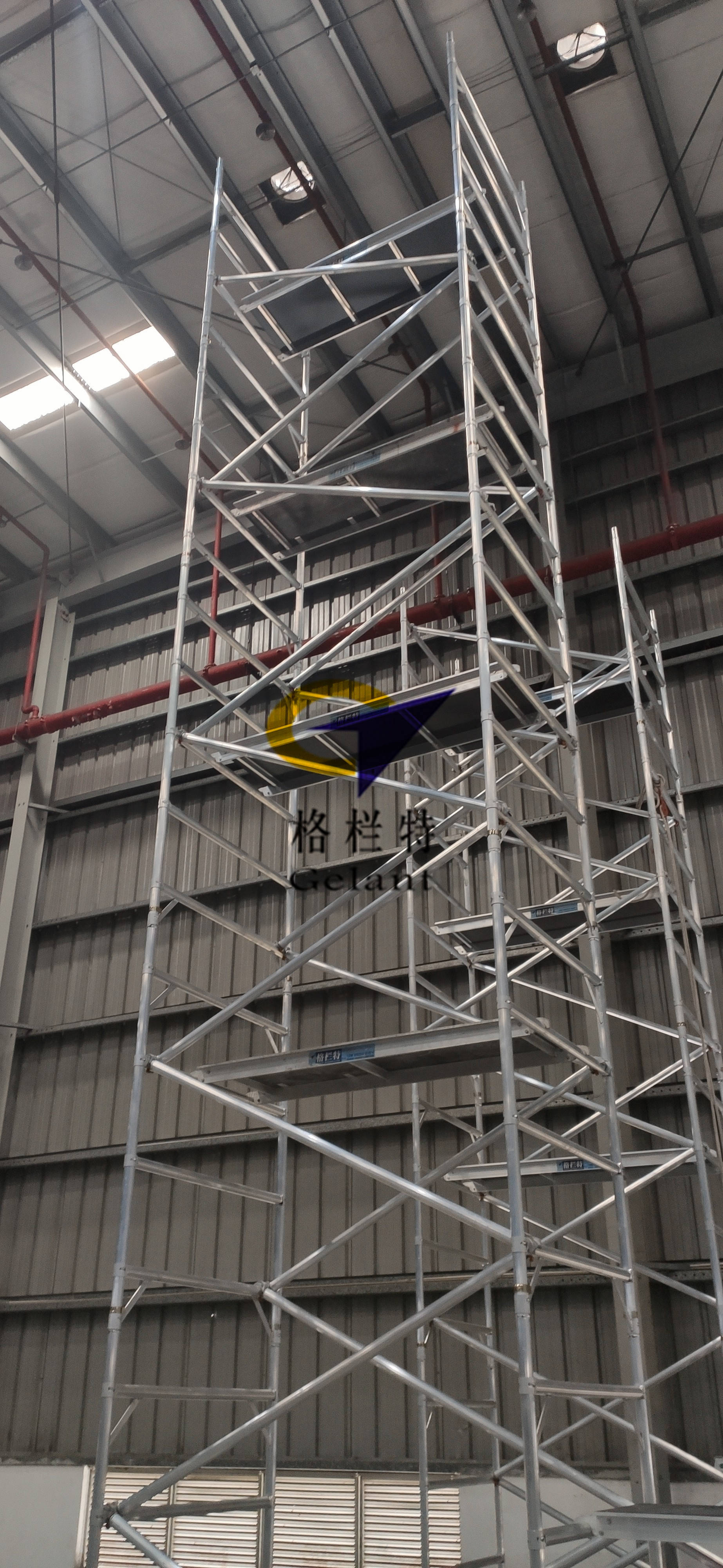 铝合金组合脚手架出租住宅地区_项目_工作_屋顶