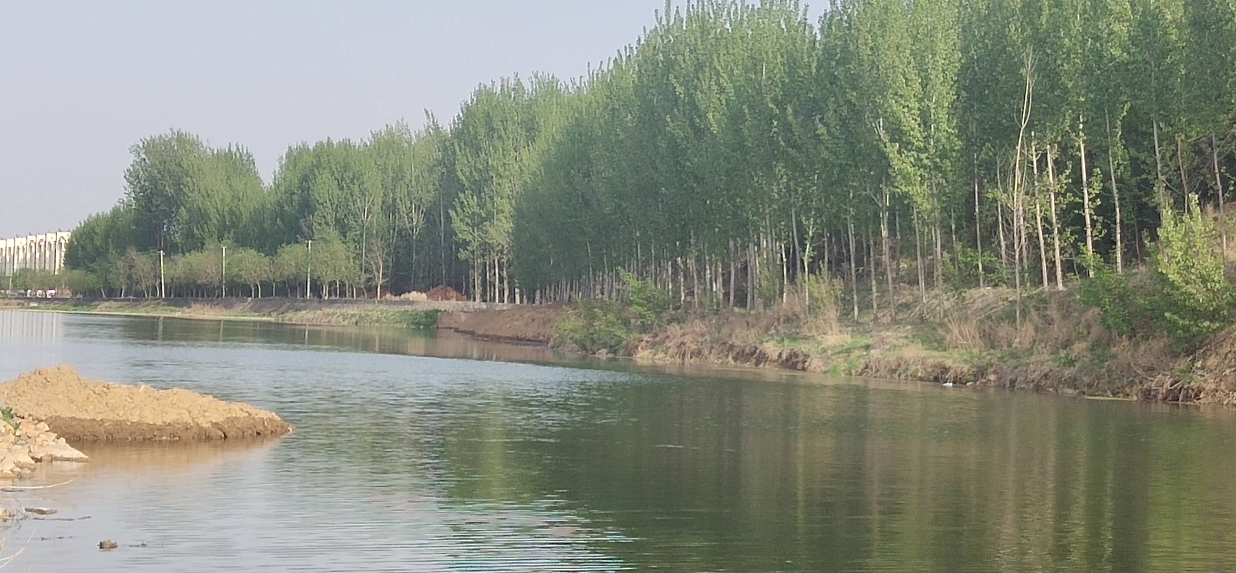 沂蒙霞客行村居其七河边漫步