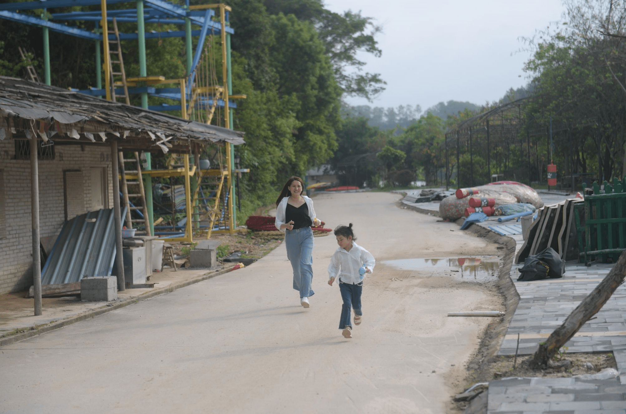 花都雁鷹湖房車營地從入住就讓娃嗨翻天