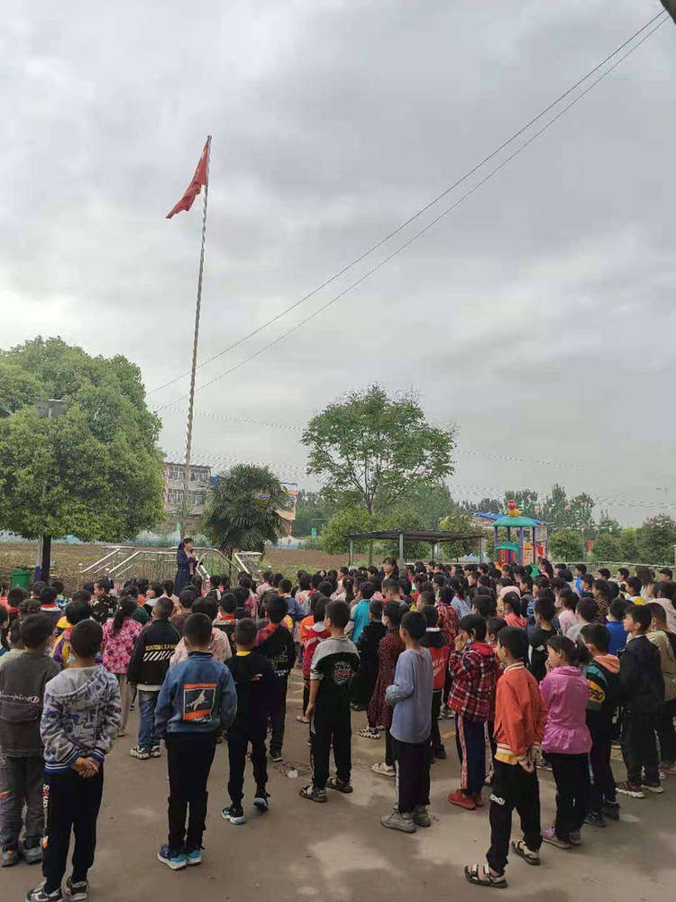 邓州市九龙镇王坡小学开展劳动的我们最美丽劳动节主题教育活动