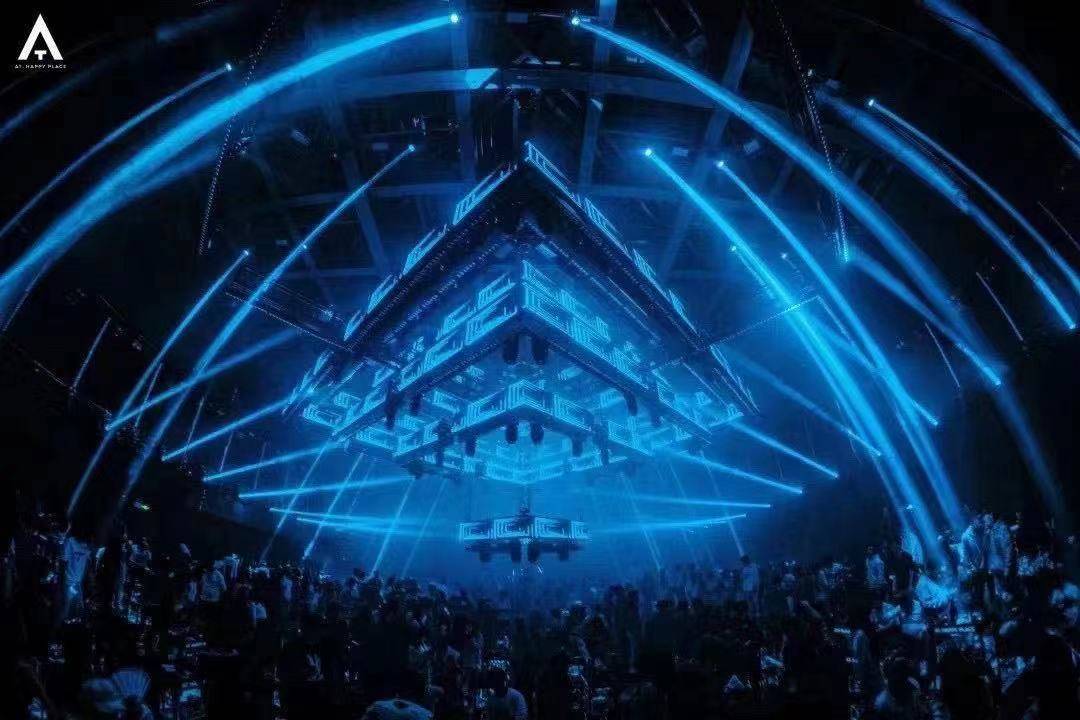 兰州at club / 印记文化设计作品_空间_灯光_现场图