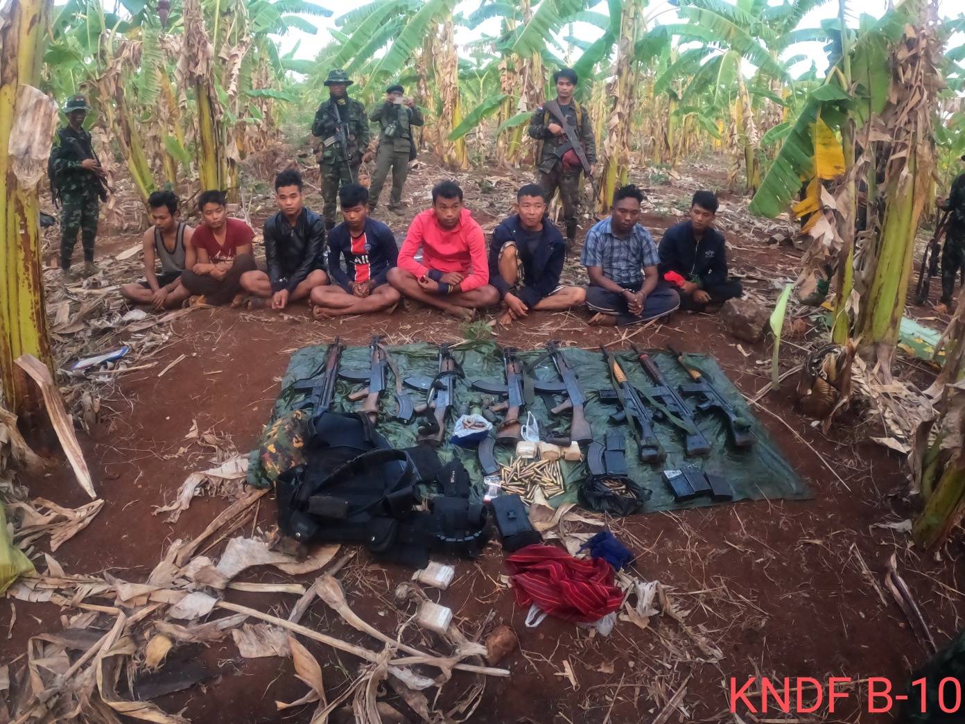 克耶军联合部队逮捕8名缅甸防洪警察缴获8支步枪