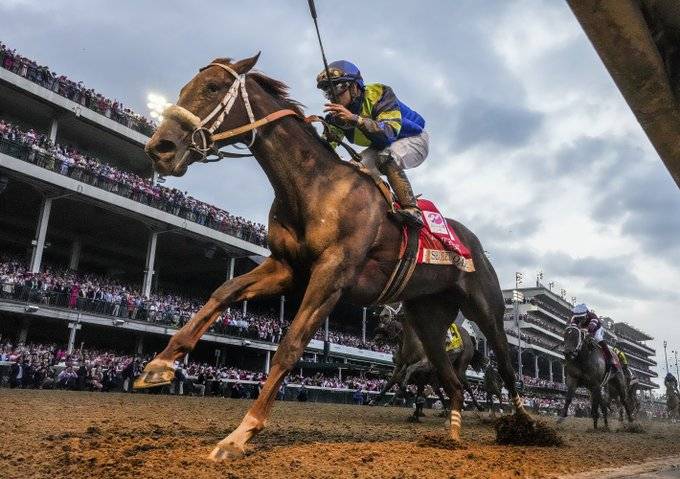 原创两届世界马王霸道驹之女秘密誓言攻下2022年肯塔基橡树大赛